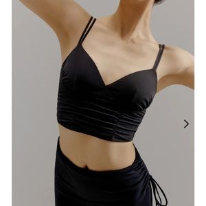 Neiwai Ballet Pleated Bustier bra - Size Small